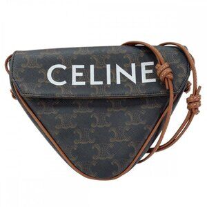 Celine Shoulder Bag Women Shoulder Crossbody Triomphe Triangle Mini Bag Logo